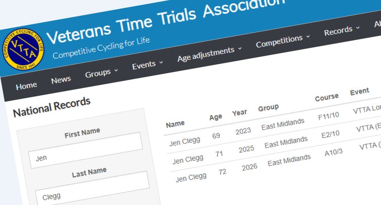 RECORD ALERT! Jen Clegg sets provisional new age record