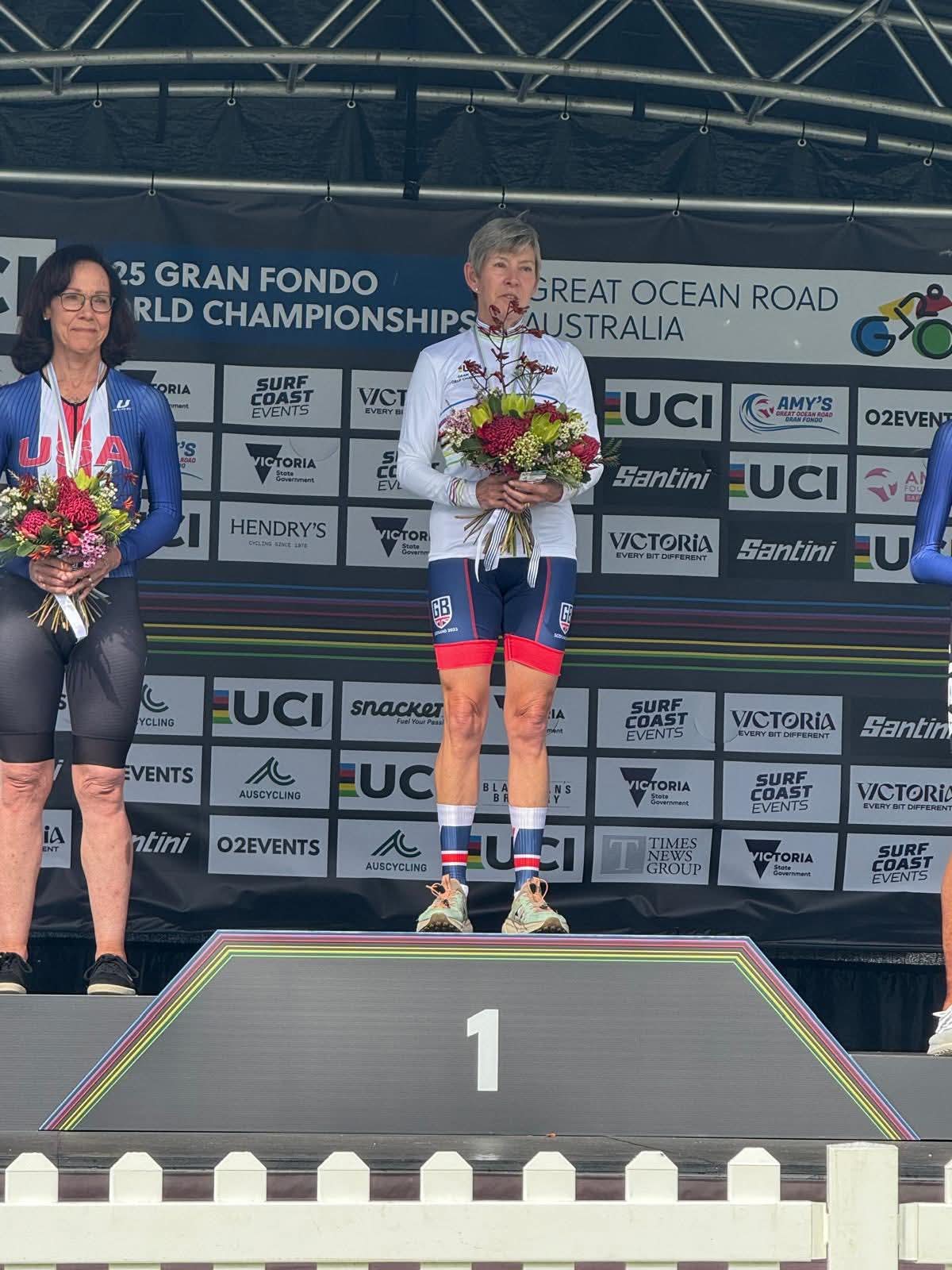 Linda Dewhurst retains World title !
