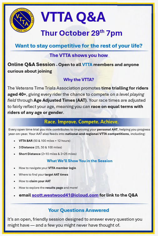 Join Our Midlands VTTA Online Q&A – Wed 20th Oct, 7pm